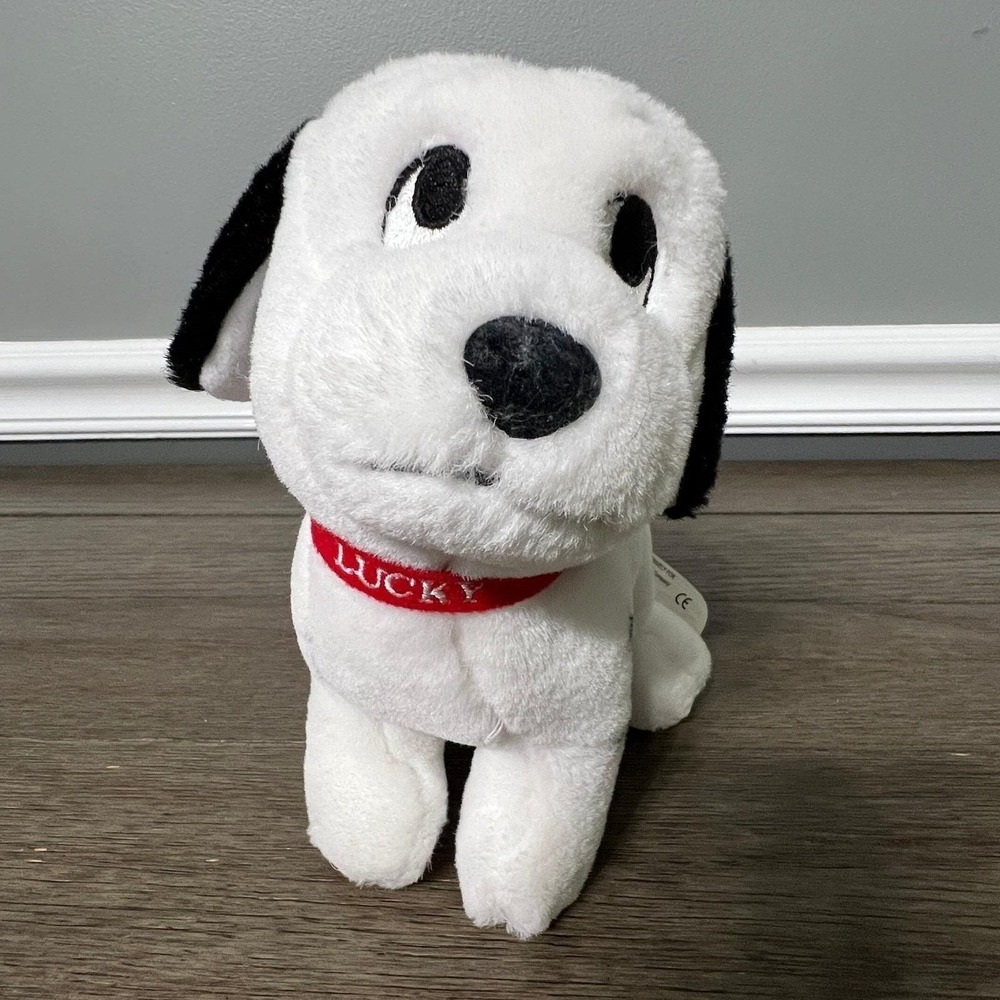 Disney Lucky Dalmatian Plush Dog Stuffed‎ Animal Toy Collar Spots Puppy